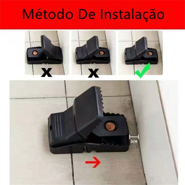 Ratoeira Mecânica Armadilha para Ratos Camundongos - Imagem 6