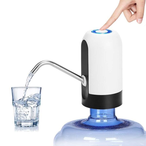 Bomba Elétrica Universal com Carregamento USB para Galão/Garrafão de Água - Imagem 5