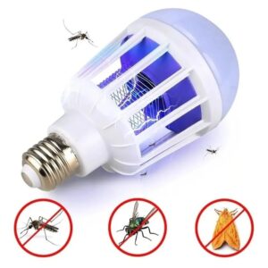 Lampada Luz Led 15 Watts Repelente Mata Mosquito Pernilongo