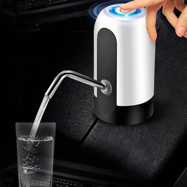 Bomba Elétrica Universal com Carregamento USB para Galão/Garrafão de Água - Imagem 4