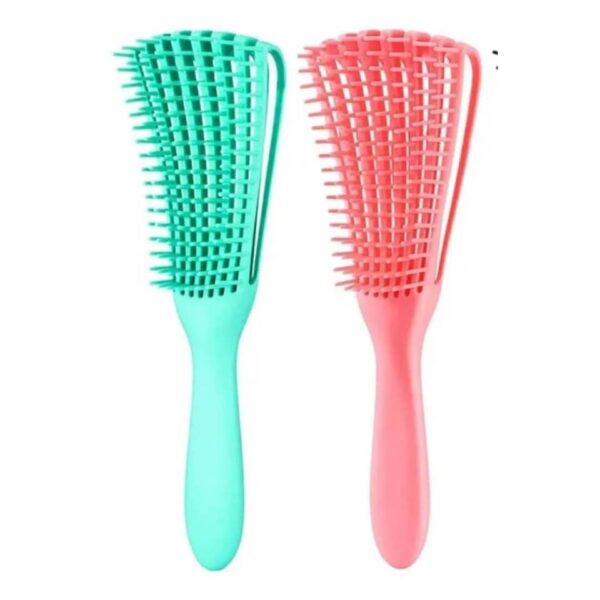 Pente de Cabelo Escova Polvo Multifuncional Modeladora - Imagem 6
