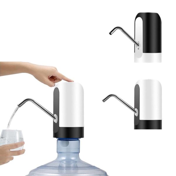 Bomba Elétrica Universal com Carregamento USB para Galão/Garrafão de Água - Imagem 2