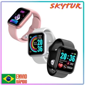 Smartwatch Band Modelo Y68 D20 - Relógio Smart/Pulseira Touch Screen