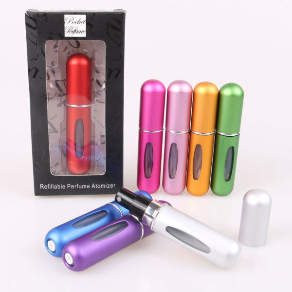 Mini Frasco Portátil para Perfume 5ml - Imagem 4