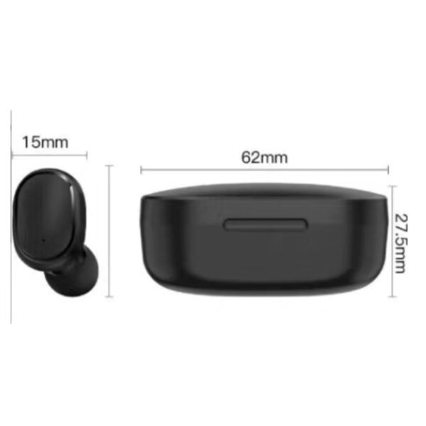 Fashion E6s Fone Sem Fio TWS Bluetooth 5.0 Enviar Cor Aleatória - Imagem 2