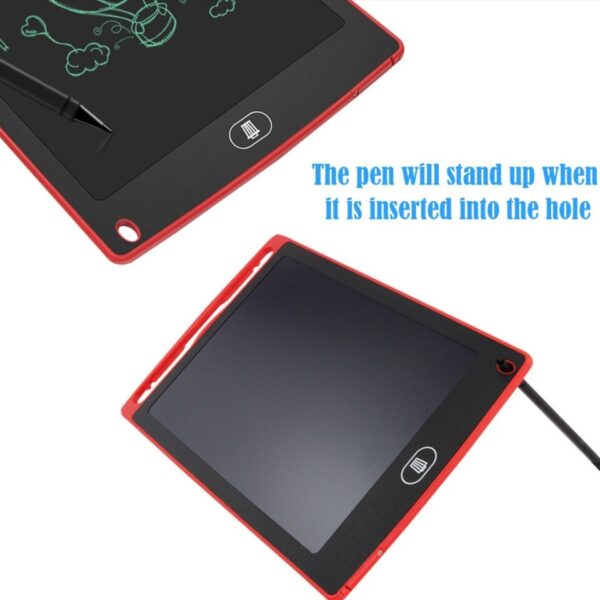 Lousa Mágica Tela Lcd Tablet Infantil De Escrever E Desenhar 8.5 Polegadas pintura colorida enviar cor aleatória - Imagem 2