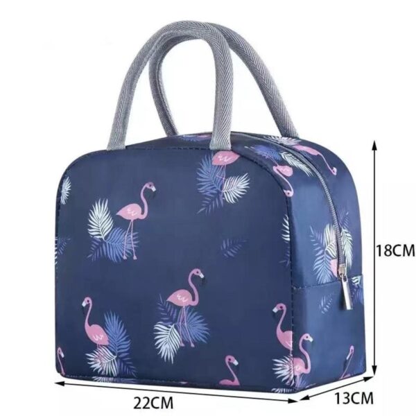 Bolsa Térmica Fitness Marmita Viagem Nécessaire Eco Moda enviar cor aleatória - Imagem 3