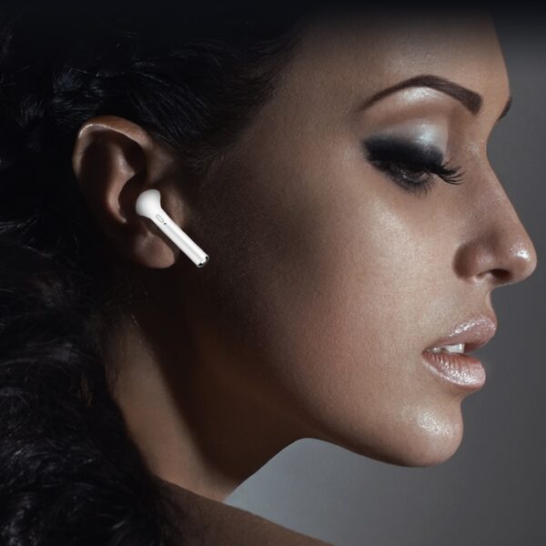 Fones de ouvido Bluetooth Esportivos com microfone sem fio - Imagem 3