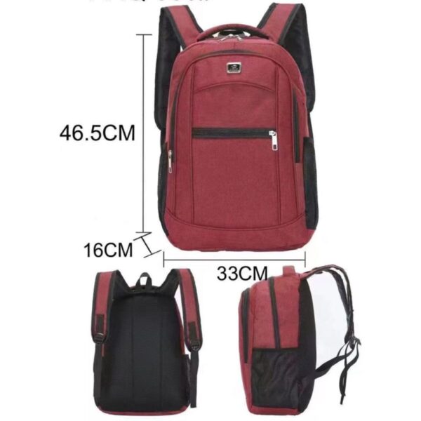 Mochila de moda masculina enviar cor aleatória - Imagem 2