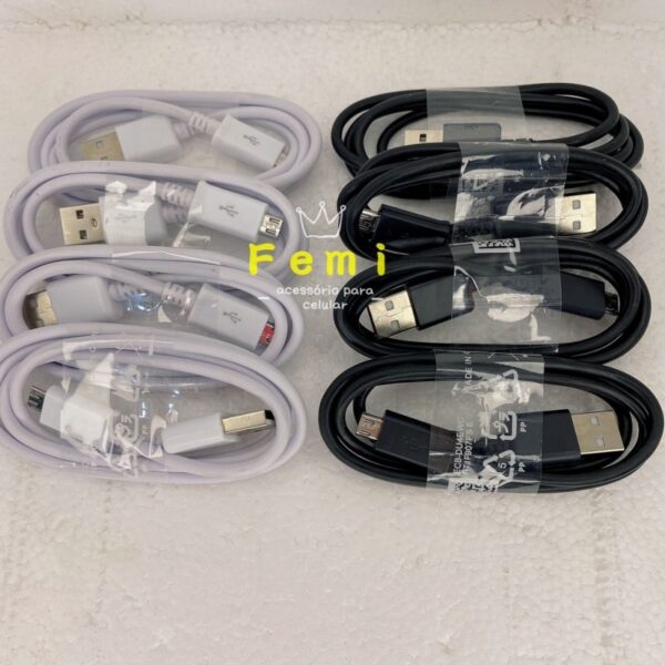 Carregador Android V8 Micro cabo de dados USB - Imagem 4