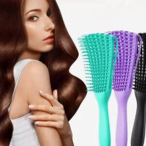 Escova de Cabelo Pente de Polvo Massagem
