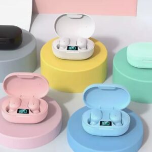 Fashion E6s Fone Sem Fio TWS Bluetooth 5.0 Enviar Cor Aleatória