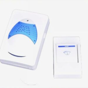 Campainha Residencial Botão Wireless Doorbell Sem Fio  Alcance De 100 Metros