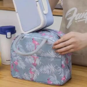 Bolsa Térmica Fitness Marmita Viagem Nécessaire Eco Moda enviar cor aleatória