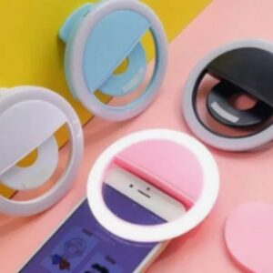 Anel Luminoso para Celular Flash Selfie Mini Ring Light Led Enviar Cor Aleatória