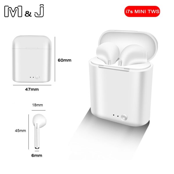 Fones de ouvido Bluetooth Esportivos com microfone sem fio - Imagem 6