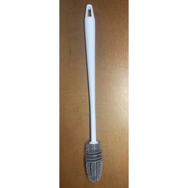 Escova de Lavar Garrafa Mamadeira Copo Taça Silicone - Imagem 3