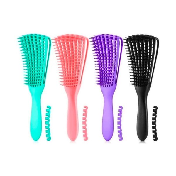 Pente de Cabelo Escova Polvo Multifuncional Modeladora - Imagem 3